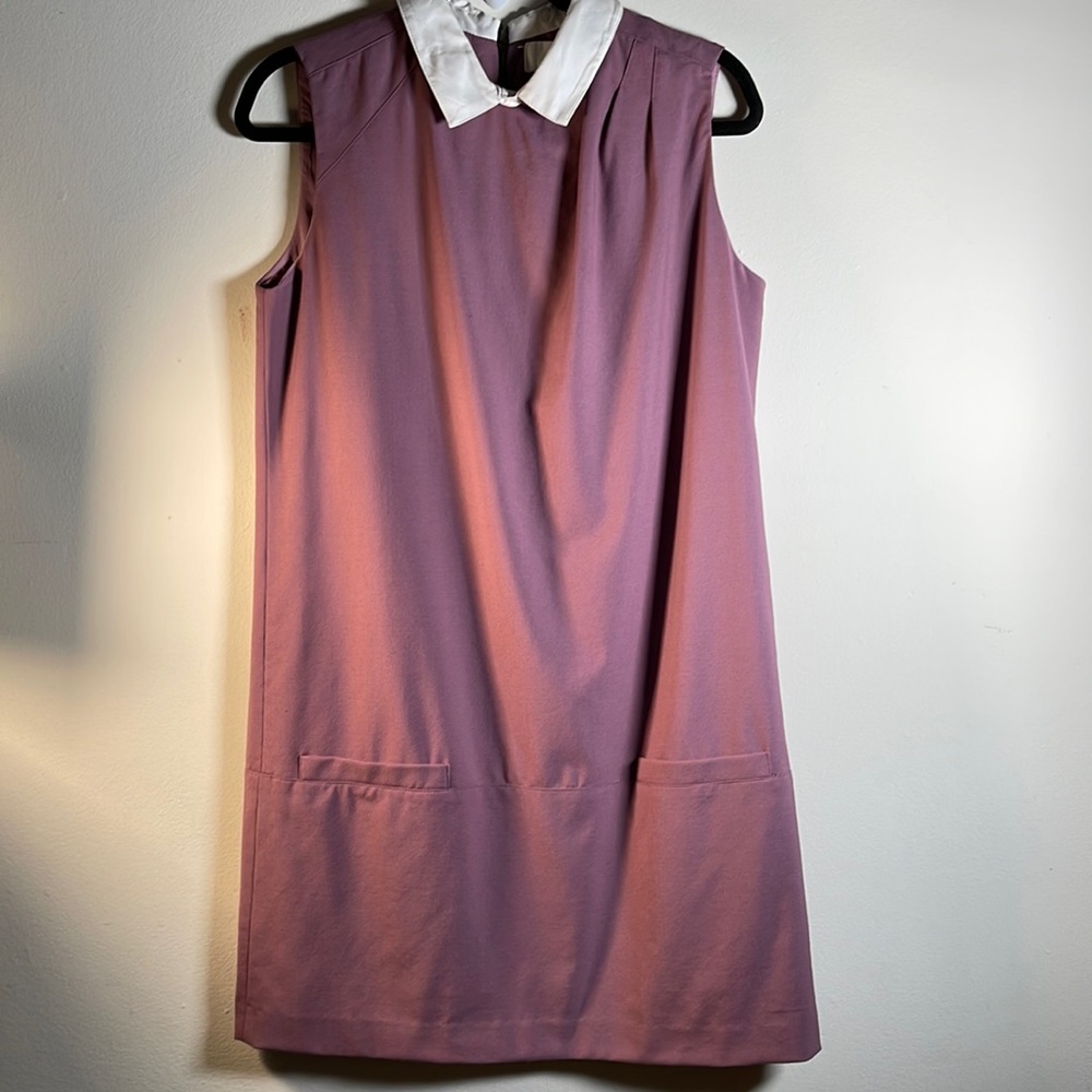 Chaiken lavender plum sheath dress size 8